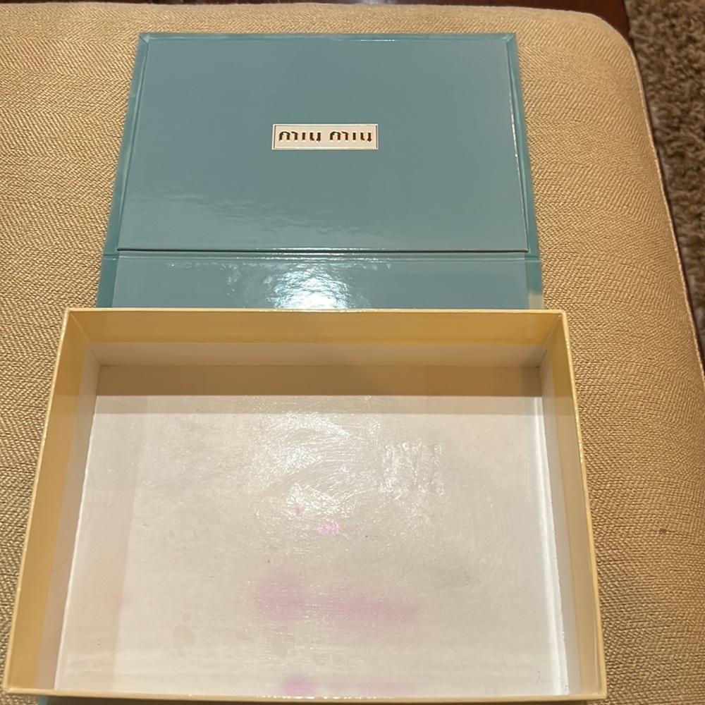 Gorgeous Miu Miu Velvet Empty Box - image 2